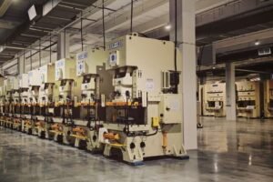 Small Business Websites 53 Factory floor with production machinery