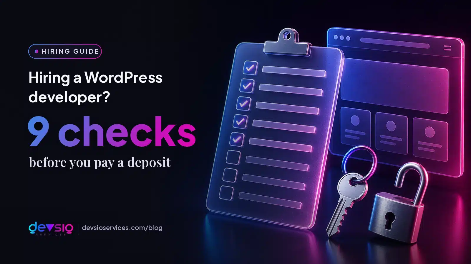 WordPress developer for small business: 9 checks before hiring